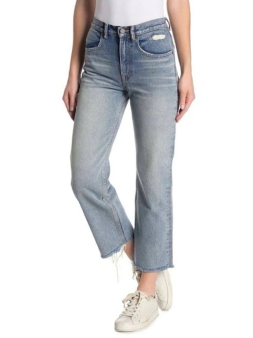 All Saints Mazzy Straight Crop Jeans Size 27